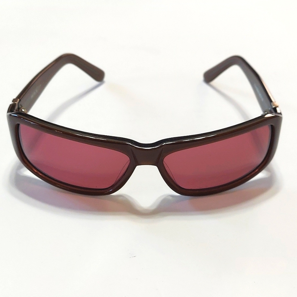 Aero NWOT Brown Frame Rectangular Lens Unisex Sunglasses